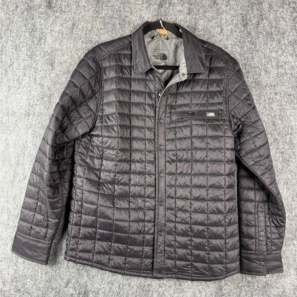 The North Face Men’s ThermoBall Eco Insulated Jacket - Size M, Black - Picture 1 of 4